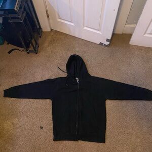 Men's Black Hoodie Sweater